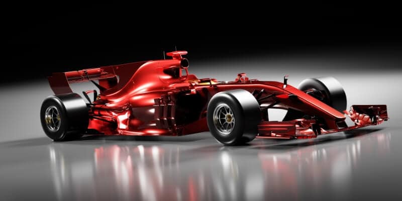 Red Formula 1 Car